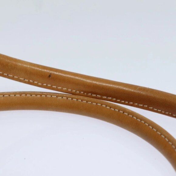 Burberrys Nova Check Blue Label Hand Bag Canvas Navy Auth ti1777 - Picture 9 of 16